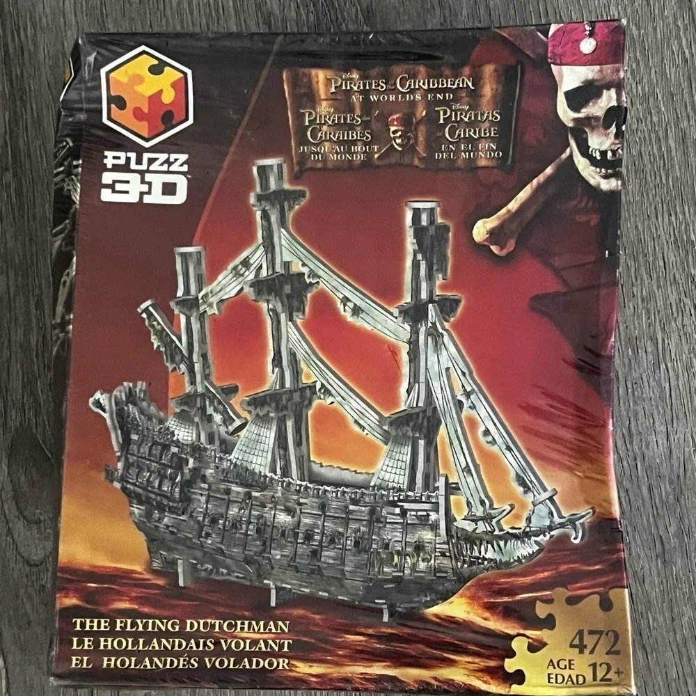 Puzz 3D Pirates of the Caribbean The Flying Dutchman Puzzle - Gray